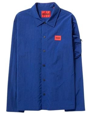 HUGO Casual Shirts - Blu
