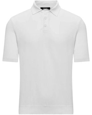 Bomboogie Weißes Polo Maglia T-Shirts Und Polos