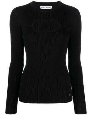 Sonia Rykiel Round-Neck Knitwear - Black