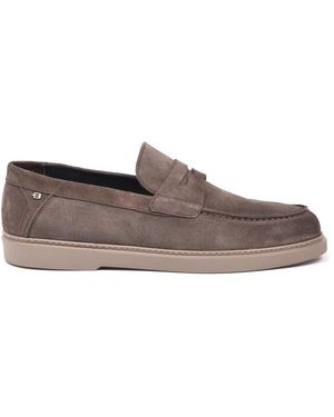 Baldinini Wildleder-Loafer - Grau