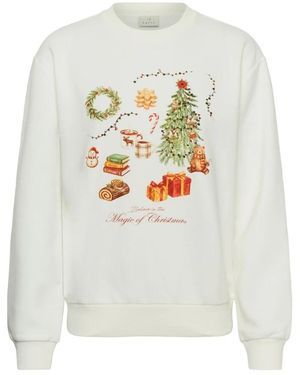 Kaffe Sweatshirts - Blanco