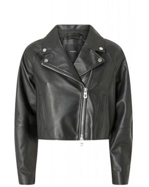 Pinko Leather Jackets - Noir
