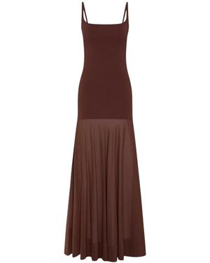 St. Agni Maxi Dresses - Marrone