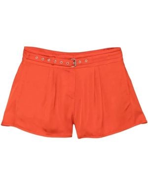IRO Shorts Oranje - Rood