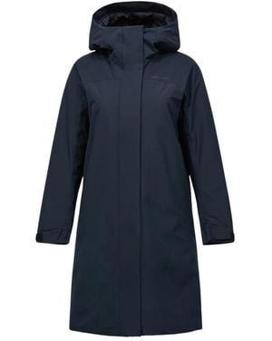 Peak Performance Rain Proof Jackets - Bleu