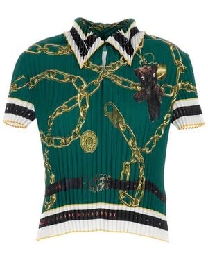 Acne Studios Polo Shirts - Green