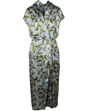 Dries Van Noten Dilian Wikkeljurk - Groen