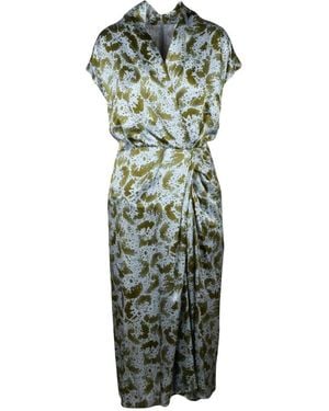 Dries Van Noten Dilian Wikkeljurk - Groen