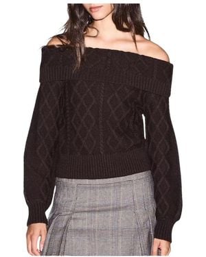 ARMANI EXCHANGE Round-Neck Knitwear - Marron