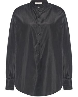 The Row Overhemden ,Zwart Shirts