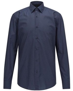 HUGO Casual Shirts - Blue