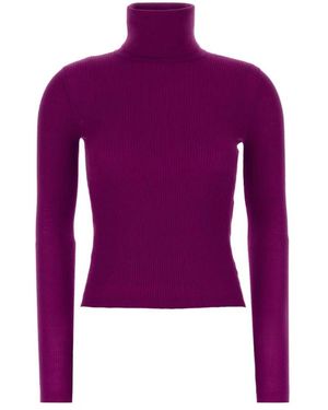 Saint Laurent Turtlenecks - Purple