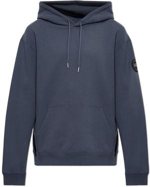 Canada Goose Hoodies & Sweatvesten ,Blauw ,Katoen Loon Sweatshirt