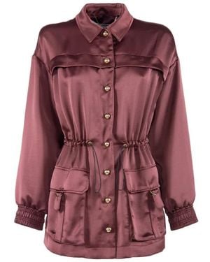 Nenette Light Jackets - Red