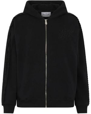 Philipp Plein Zip-Throughs - Black