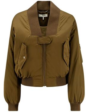 Chloé Bomber Jackets - Verde