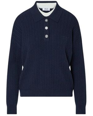 Liu Jo Polo Shirts - Azul