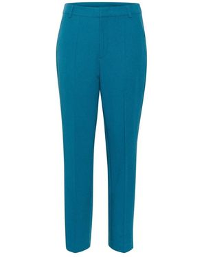Kaffe Slim-Fit Trousers - Blue
