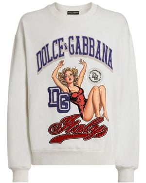 Dolce & Gabbana Sweatshirts - Blanco