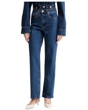 Gestuz Jeans ,Blauw ,Katoen Gzsamia Jeans