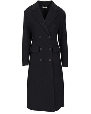 P.A.R.O.S.H. Double-Breasted Coats - Negro