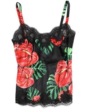 Dolce & Gabbana Sleeveless Tops - Rosso