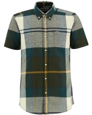 Barbour Short Sleeve Shirts - Green