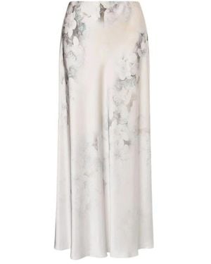 Alberta Ferretti Midi Skirts - Blanco