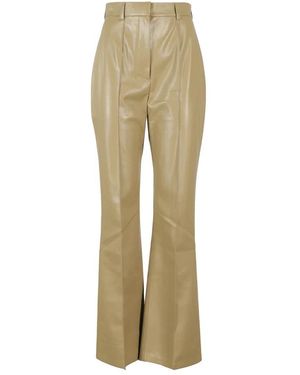 Nanushka Wide Trousers - Natural