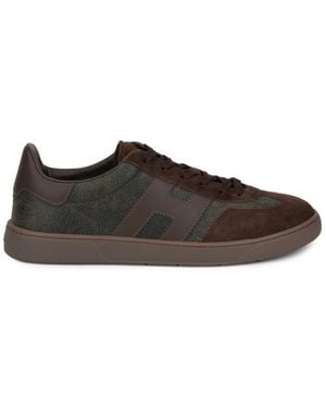 Hogan Coole Low-Top-Sneaker - Braun