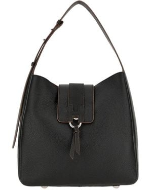 Hogan Shoulder Bags - Black