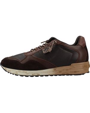 Cetti Schoenen ,Bruin ,Leer C848 Xl Inv 27 Deportivo Sneaker - Zwart