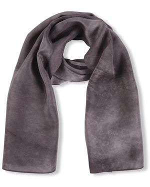 Cortana Silk Scarves - Purple