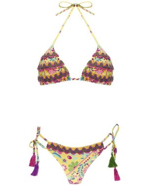 Miss Bikini Badmode ,Veelkleurig ,Bikinis - Metallic