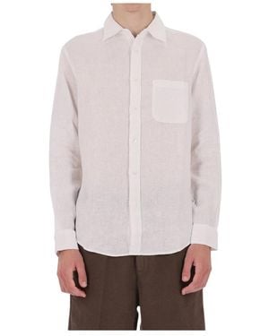 Portuguese Flannel Formal Shirts - Blanco