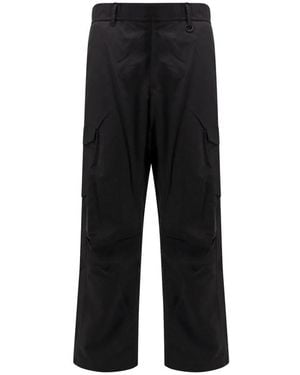 Laminar Straight Trousers - Black