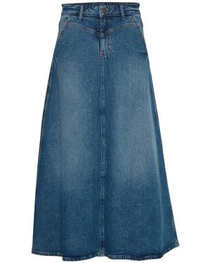 B.Young Denim Skirts - Blauw