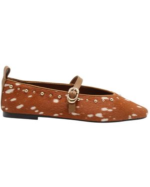 Cycleur De Luxe Ballerina Shoes - Brown