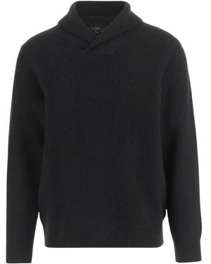 Vince V-Neck Knitwear - Zwart