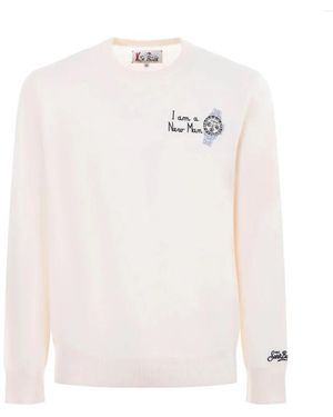 MC2 Saint Barth Round-Neck Knitwear - Blanco