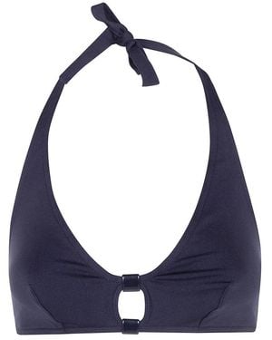 Eres Float V-Neck Bikini Top - Blauw