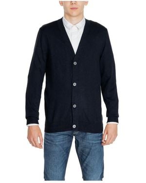 Jack & Jones Cardigans - Blue