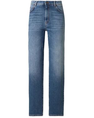 Weekend by Maxmara Straight Jeans - Azul