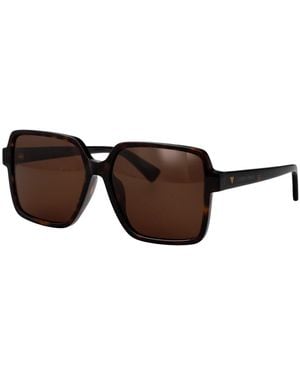 Bottega Veneta Stijlvolle Zonnebril - Bruin