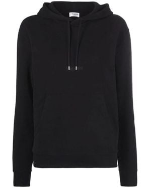 Saint Laurent Hoodies - Negro