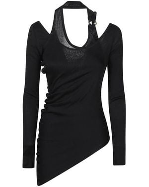 Jean Paul Gaultier Long Sleeve T-Shirts - Black