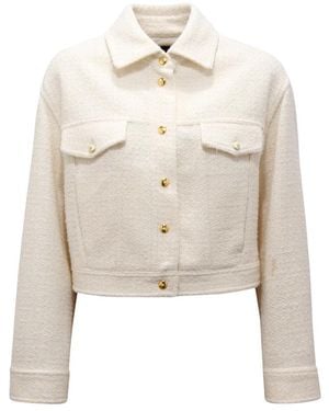 Pinko Tweed Jackets - White