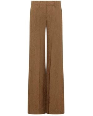 The Seafarer Wide Trousers - Marron