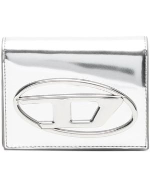 DIESEL Wallets & Cardholders - Metallic