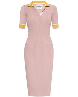 Iceberg Knitted Dresses - Pink